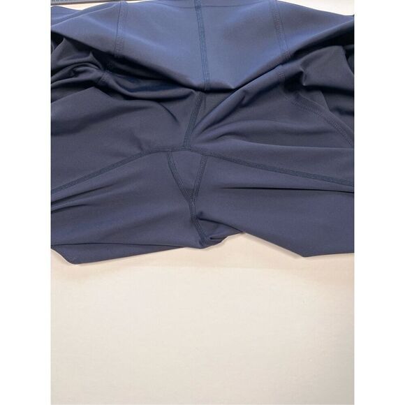 Halara Flex High Waisted Tummy Control Adjustable Hem 7/8 Pant Blue Size Large - Picture 4 of 13